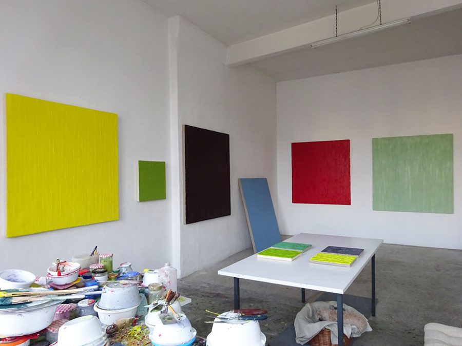 Ateliersituation 2016 Chrstiane Conrad