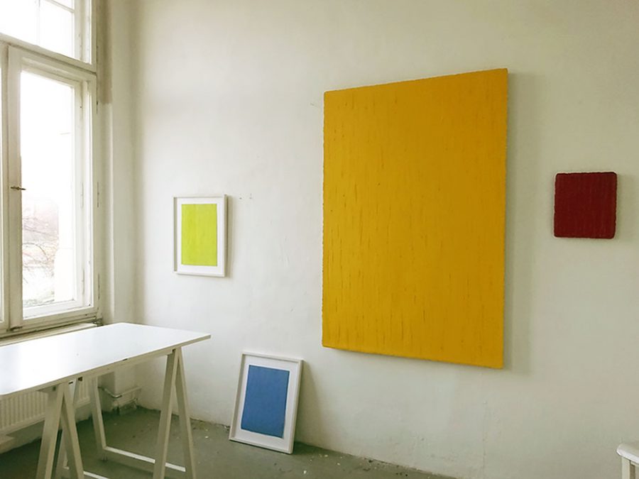 Auschnitt: Kleines Atelier, Christiane Conrad, 2016
