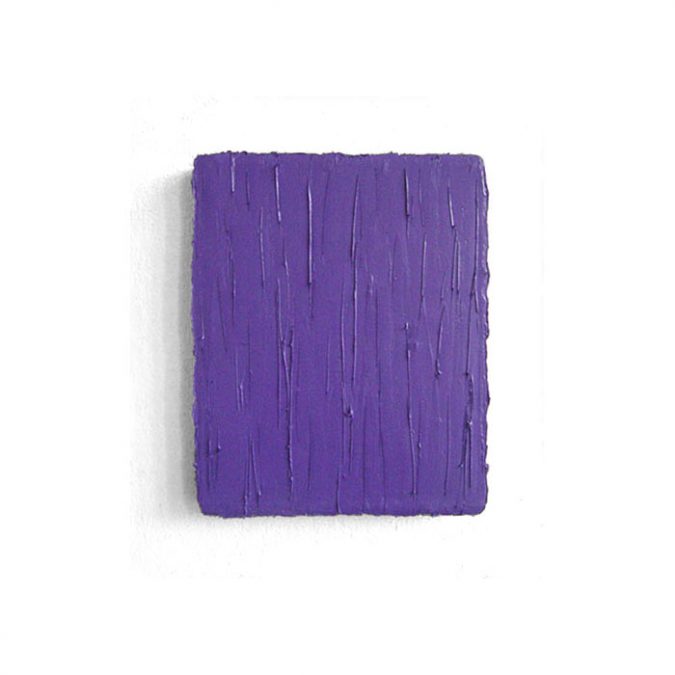 "Ultramarinviolett" 2015, Öl auf Leinwand, 31 x 26 cm, Privatsammlung