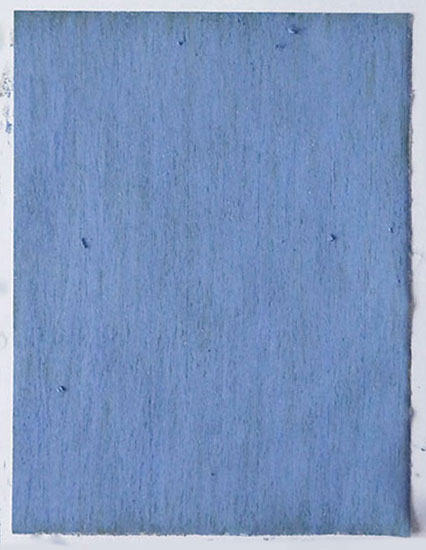 "Blaue Wiese" 2016, Ölpastell auf Bütten, 42 x 29,7 cm (Fahrland)